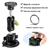 Magnetic Car Phone Holder 360 Rotation Metal Phone Holder for Car/Gym//Shower