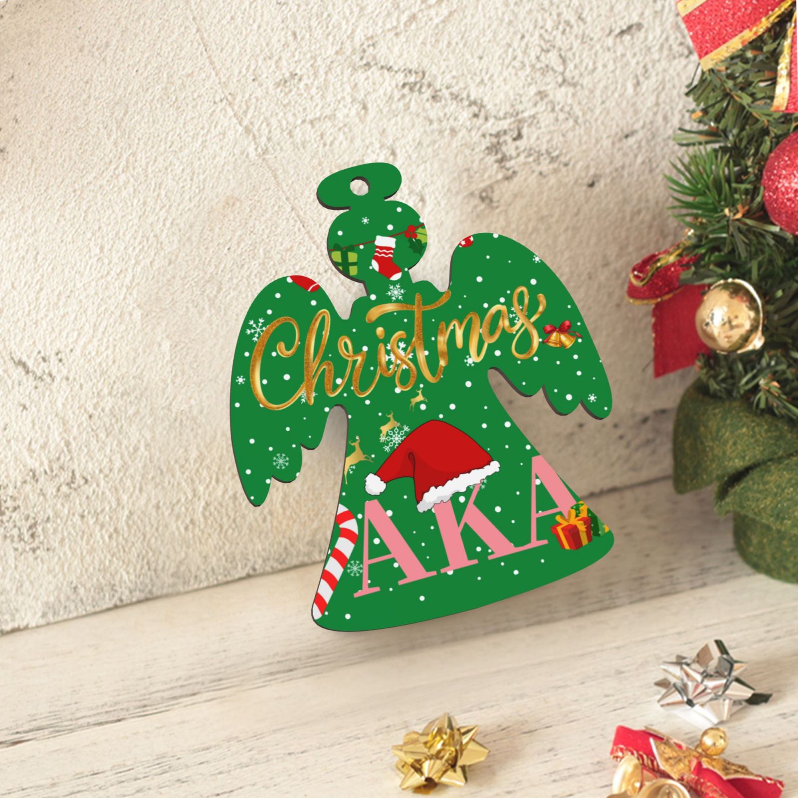  Christmas Wooden Ornaments