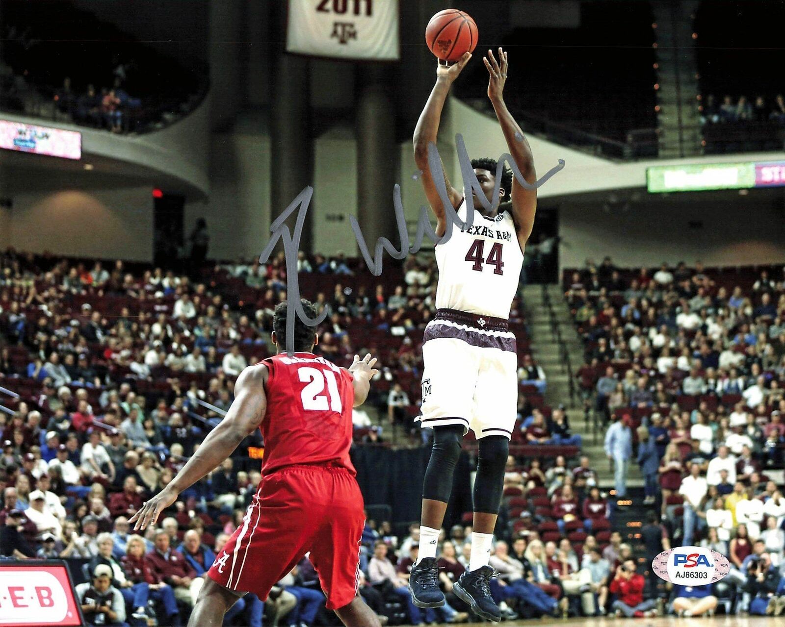 Robert Williams Signed 8x10 Photo Poster painting PSA/DNA Texas A&M Aggies Autographed