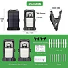 LED Solar Garden Light Outdoor Clip-on Motion Sensing Light IP65 Waterproof Camping Light for Fence Deck Wall Camping Tent Patio