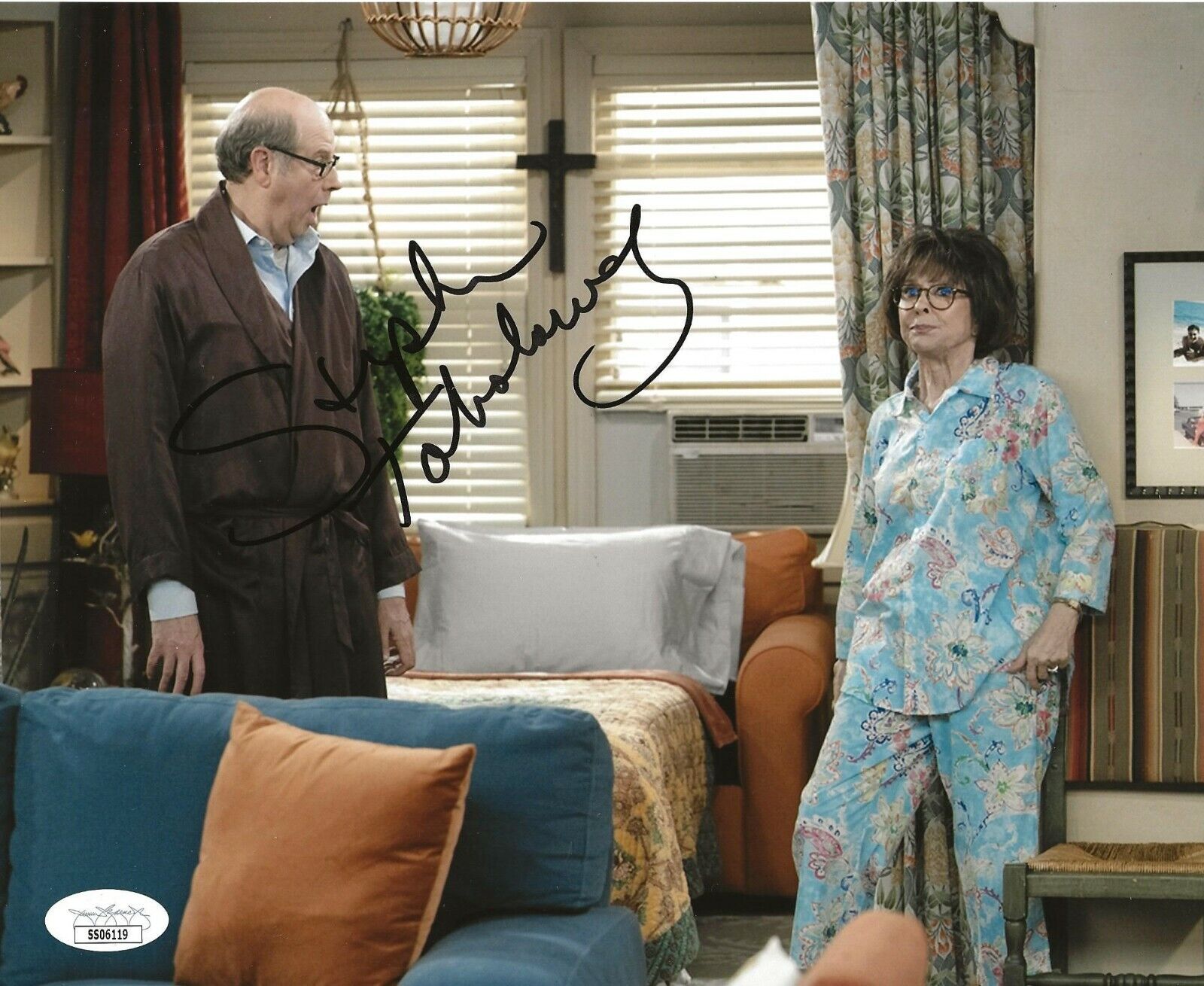 Stephen Tobolowsky signed One Day at a Time 8x10 Photo Poster painting Dr. Berkowitz JSA