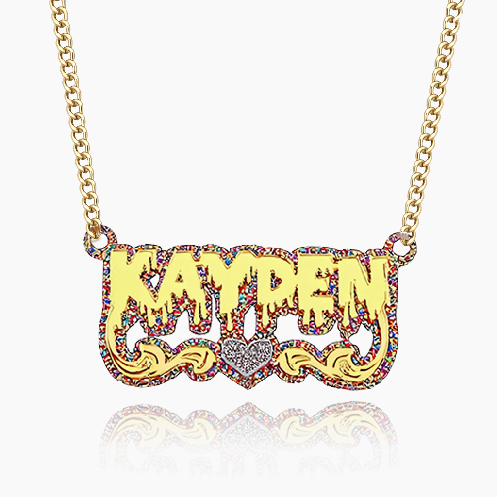 Colored Acrylic Nameplate