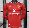 Manchester United 2025-2026 Long Sleeve Home  Shirt