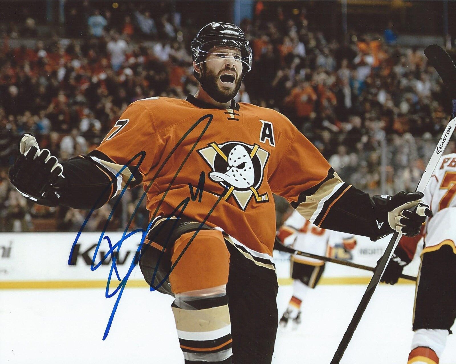 Ryan Kesler Signed 8x10 Photo Poster painting Anaheim Ducks Autographed COA B