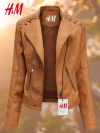【📣Duży rabat】【HM】2026🔥 Damska sk&oacute;rzana kurtka