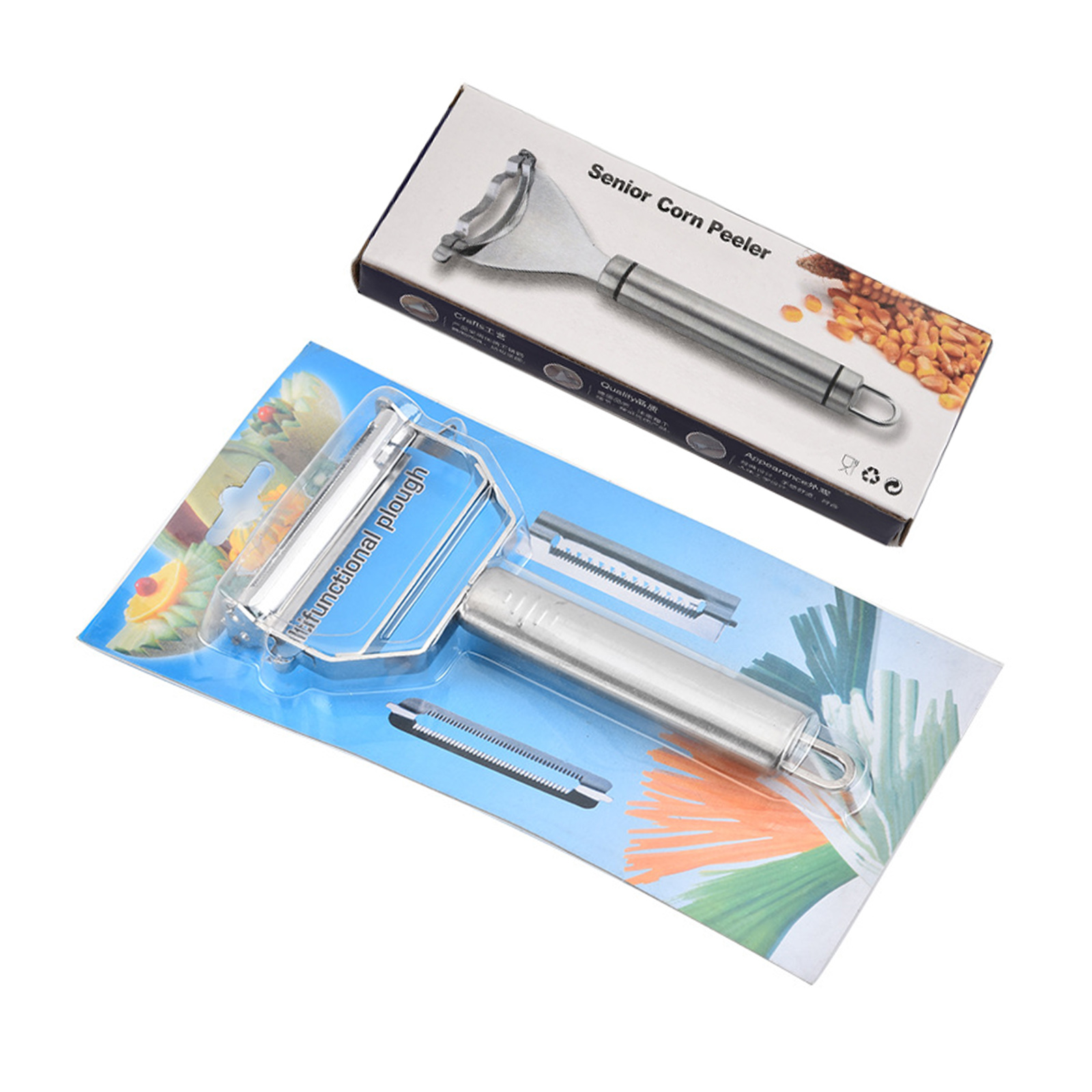 

Portable Vegetable Peeler Kitchen Accessories Multi-purpose Stainless Steel Tool, 501 Original