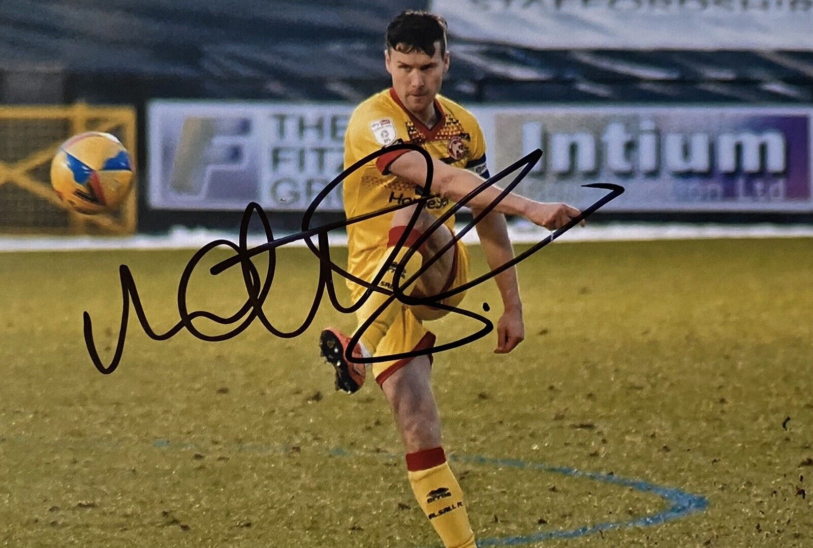 Mat Sadler Genuine Hand Signed Walsall 6X4 Photo Poster painting 4