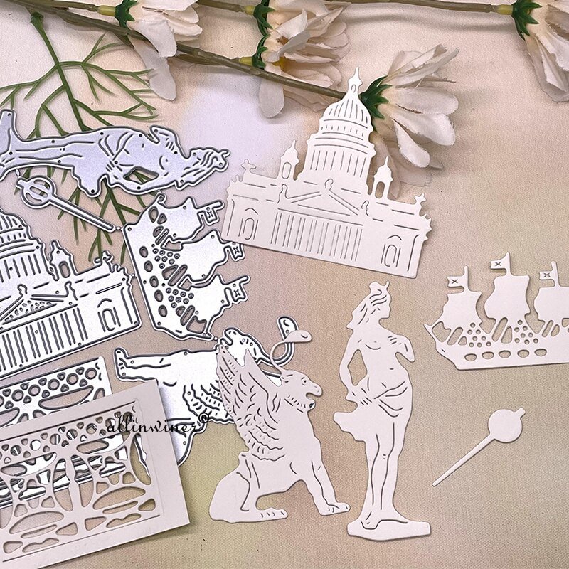 Athvotar New retro decoration Metal Cutting Dies for DIY Scrapbooking Album Paper Cards Decorative Crafts Embossing Die Cuts