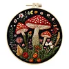 4 Set Mushroom Series- Embroidery Kits
