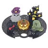 [US Local Warehouse] Halloween Acrylic Lid Charms with Cute Ghost Straw Cap for Stanley 40oz Tumbler