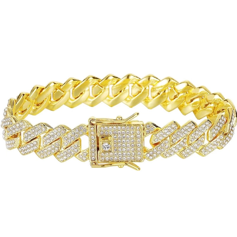 Hip-Hop Rock Solid Color Alloy Necklace