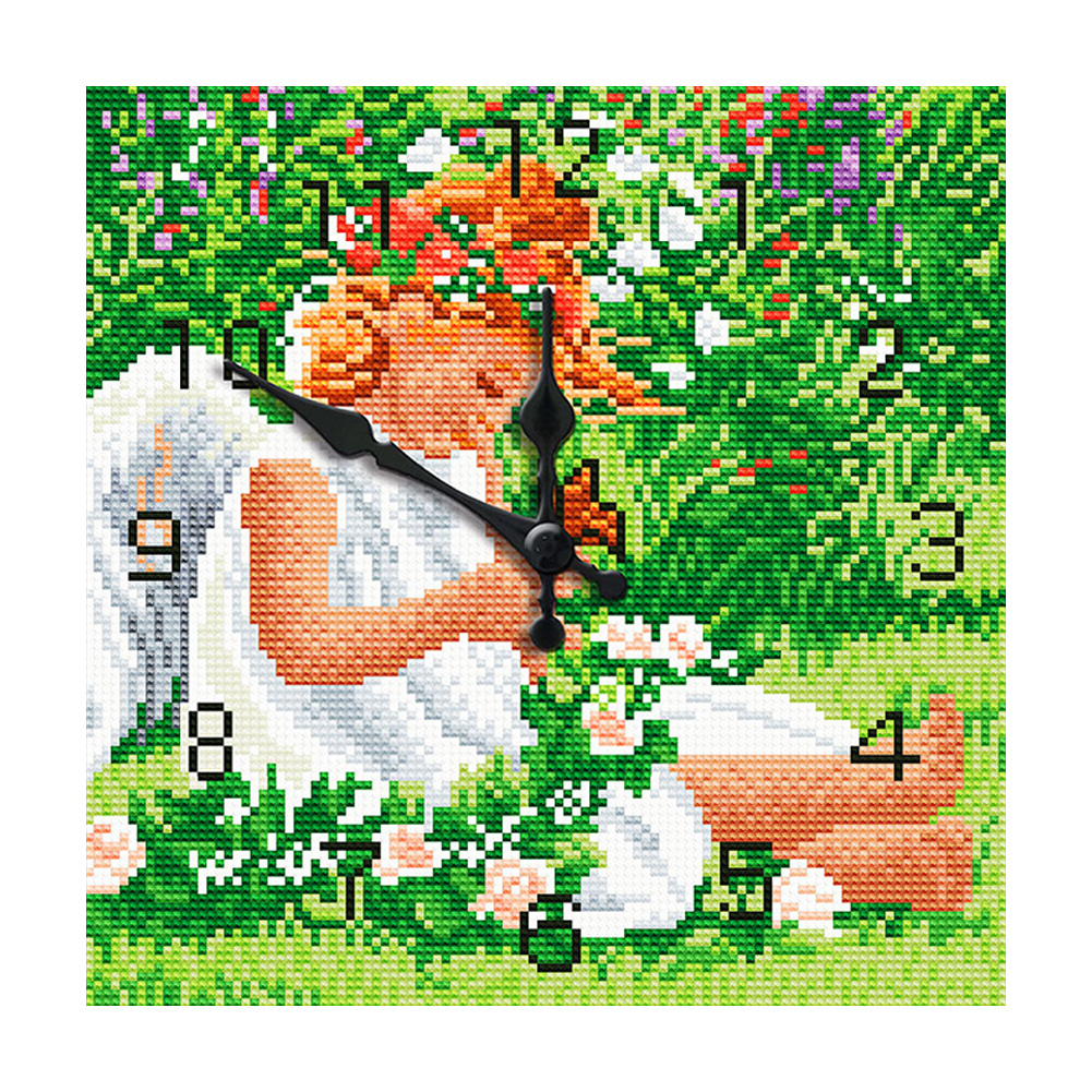 

Angel - 5D DIY Craft Clock - 35*35CM, 501 Original