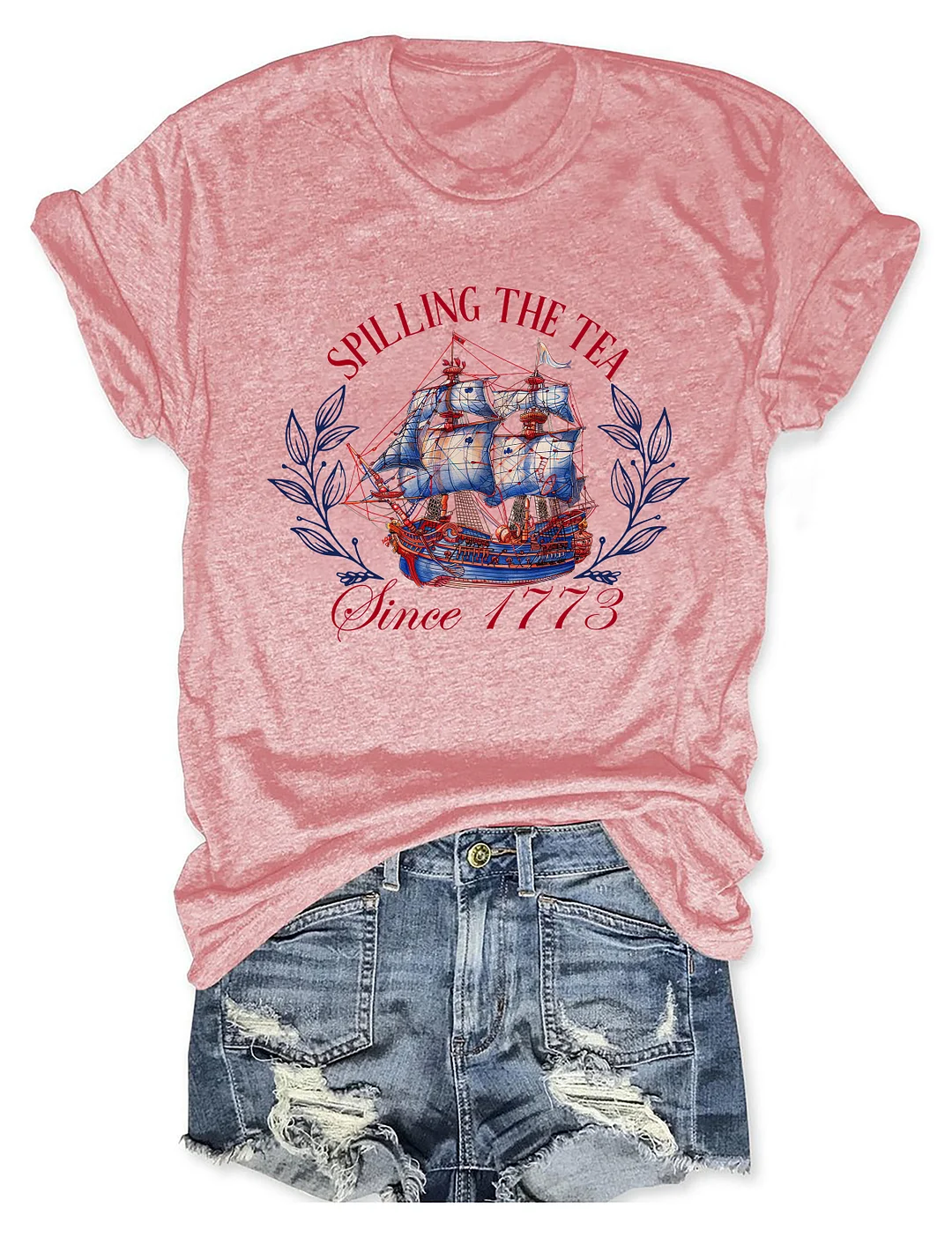 Spilling The Tea Since 1773 T-shirt