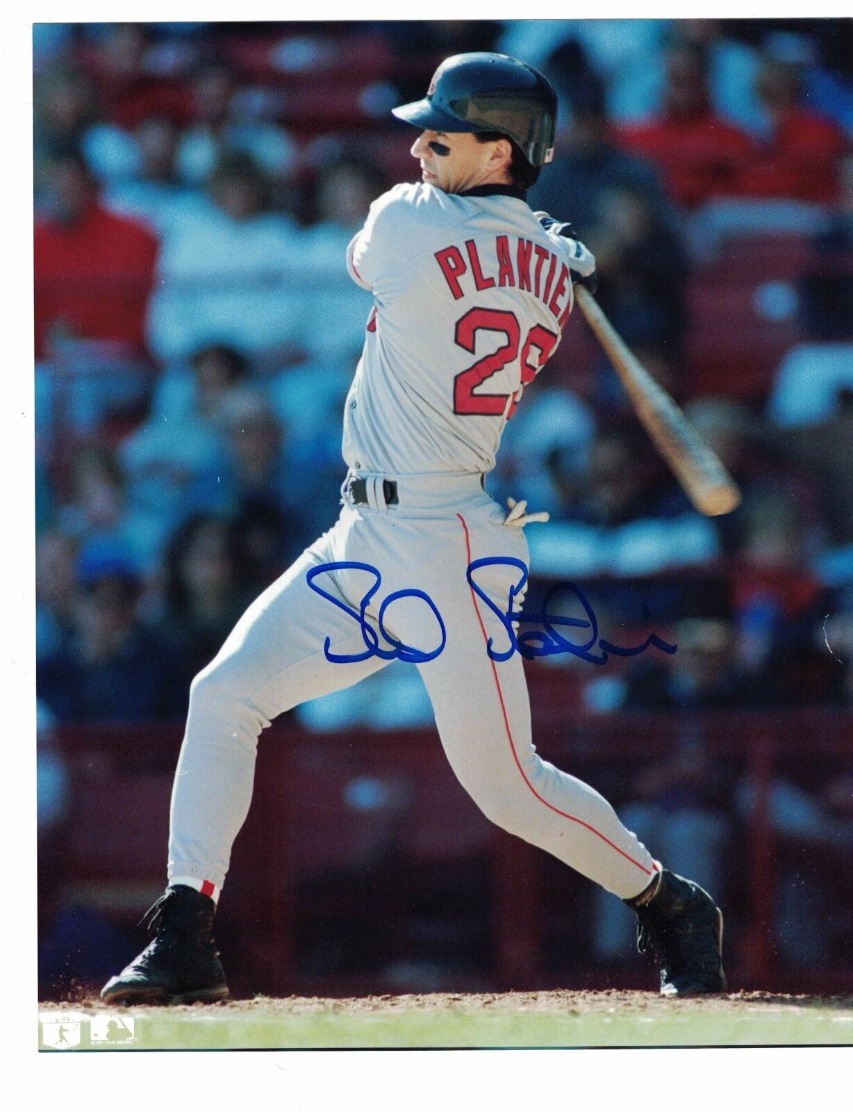 Phil Plantier Boston Red Sox Signed 8 x 10