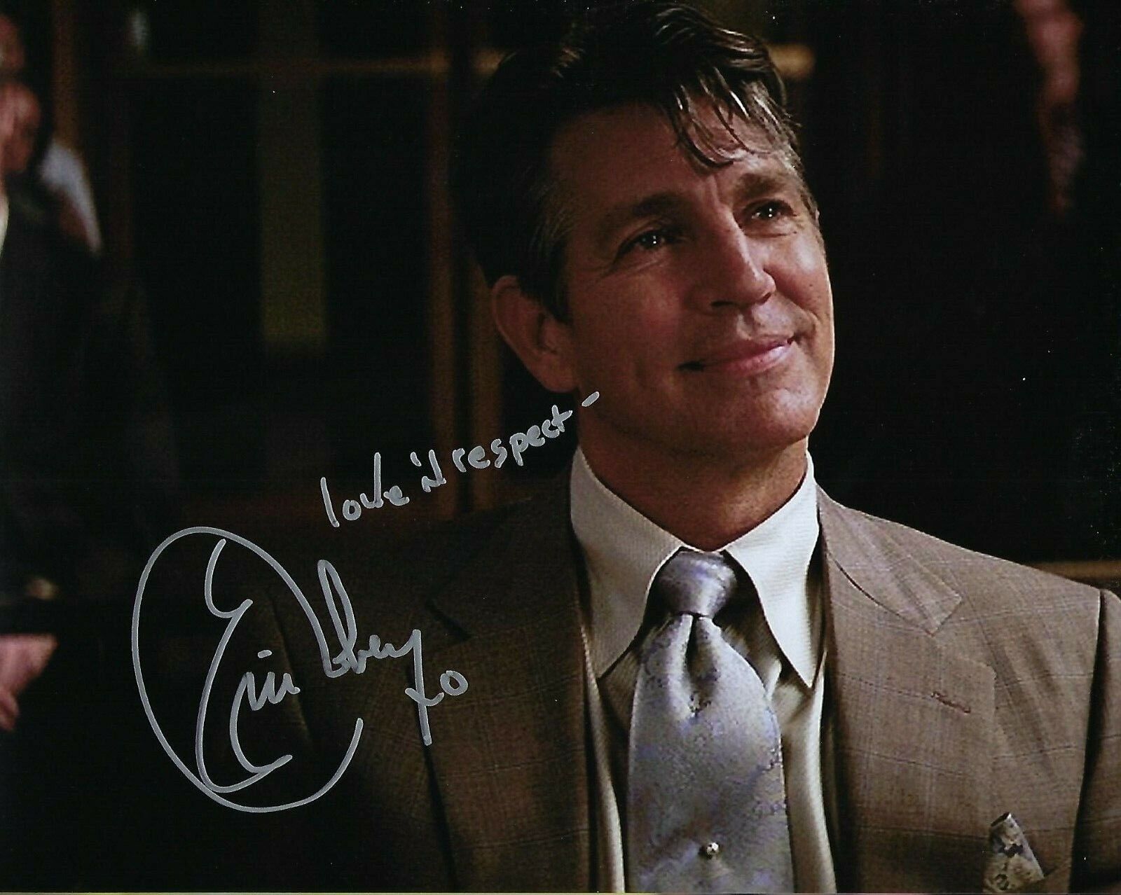 GFA The Dark Knight Movie * ERIC ROBERTS * Signed 8x10 Photo Poster painting E2 COA