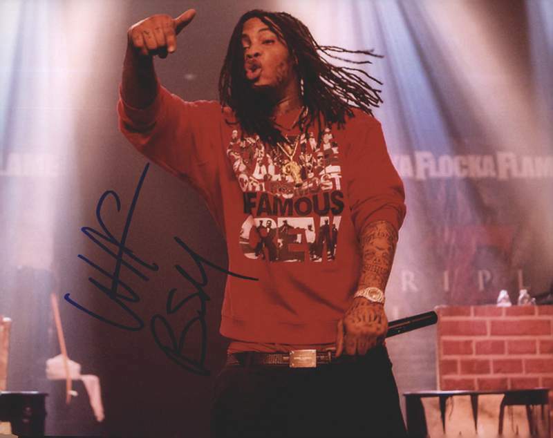 Waka Flocka-Flame authentic signed rap 8x10 Photo Poster painting W/Certificate Autographed 1198