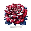 >SALE<Flower Special Shaped Diamond Painting Tabletop Ornaments Kit Home Table Decor