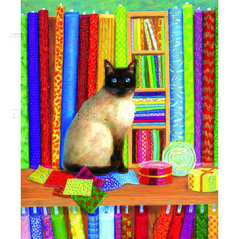 

Shop Cat - 1000 Pieces Jigsaw Puzzle, 501 Original