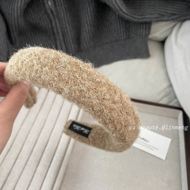 Elegant Retro Solid Color Cloth Hair Band