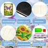 Flower Butterfly 5D DIY Diamond Art Painting Notebook Kit 50 Pages A5 Rhinestone Art Painting Notebook Kit for Adults Beginners Holiday Birthday Gift
