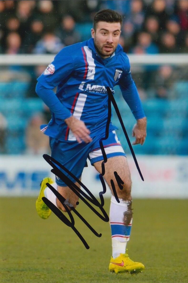 GILLINGHAM HAND SIGNED MICHAEL DOUGHTY 6X4 Photo Poster painting 1.