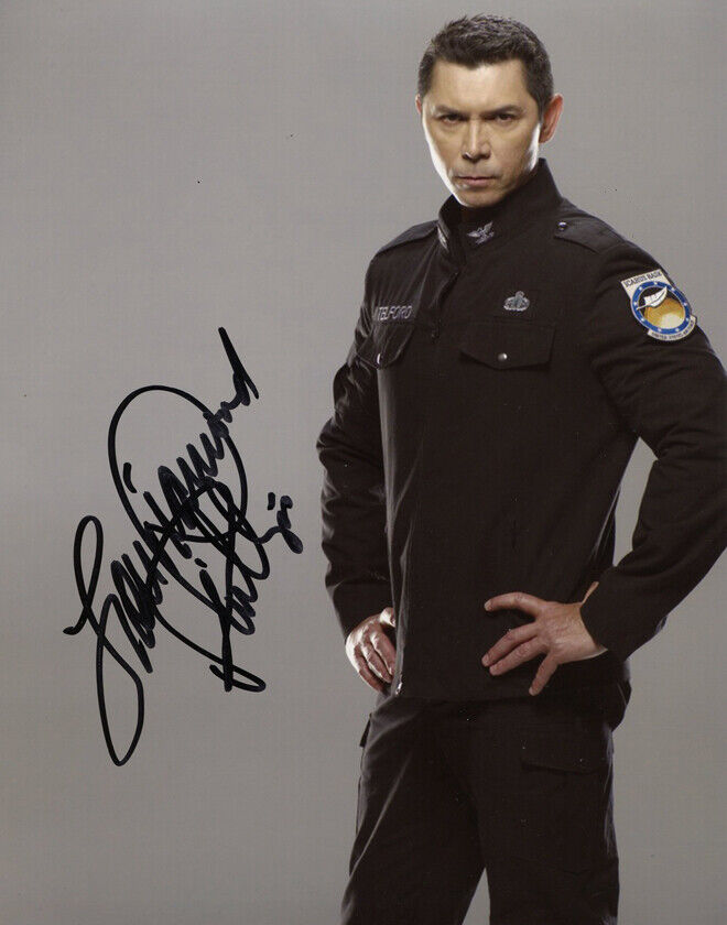 Lou Diamond Phillips signed autograph Photo Poster painting 8x10 inch COA Stargate Universe 2