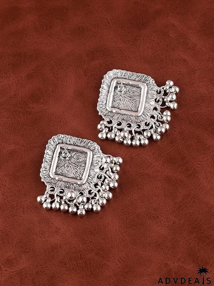 Geometric Drop Earrings