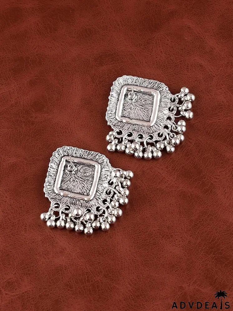 Geometric Drop Earrings