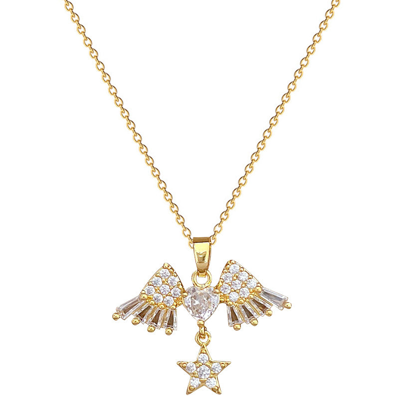 Korean Cosmos Geometric Titanium Steel Electroplating Earrings