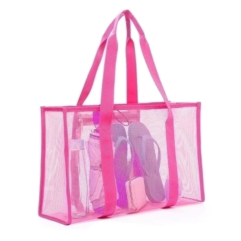 Women's Medium Polyester Solid Color Streetwear Open Wash Bag