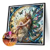 Diamond Painting-DIY Full Round Drill Stained Glass Art Fairy