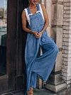 Denim Empire Wide Leg Jumpsuits