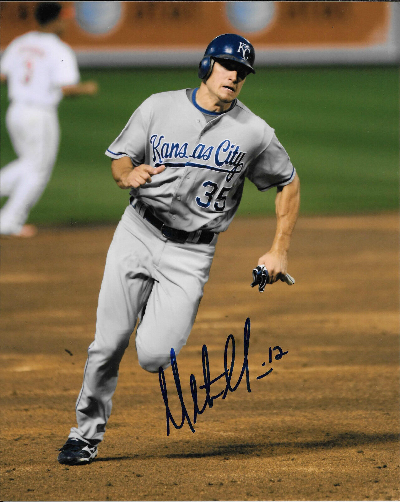 GFA Kansas City Royals * MITCH MAIER * Signed 8x10 Photo Poster painting AD3 COA