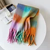 Women's Vintage Seahorse Wool Scarf by Inlyline