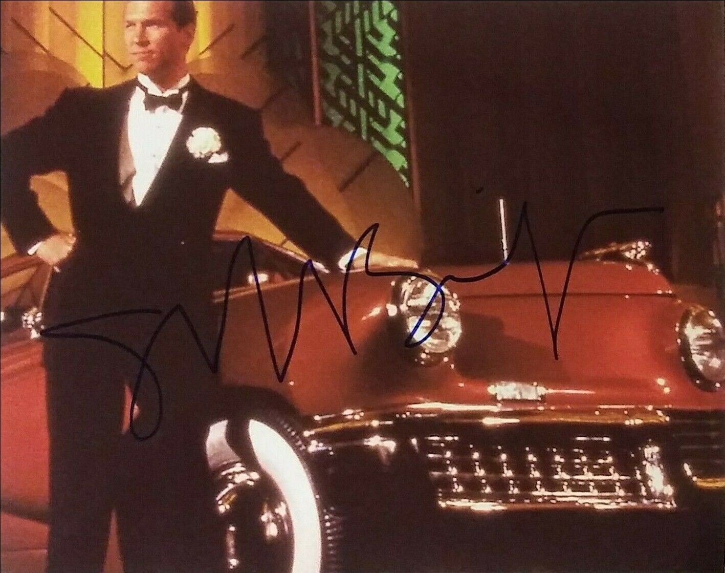 Jeff Bridges signed 8x10