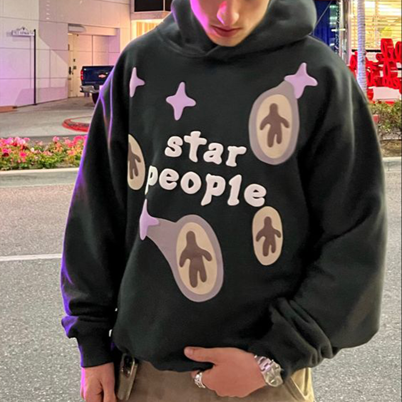 Men's Oversized Casual Sweatshirt、、URBENIE
