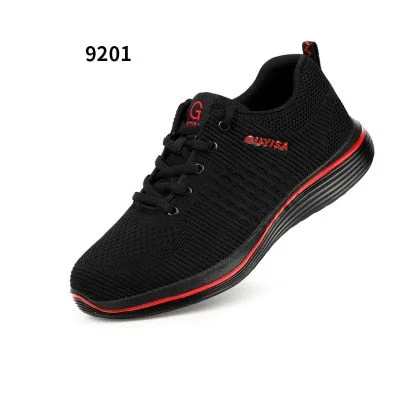 Safety Shoes Men Steel Toe Indestructible Shoes Anti-puncture Work Sneakers Breathable Safety Work Boots Male Zapatos De Hombre