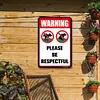 Dog Warning- Vintage Metal Signs(12*16Inch)