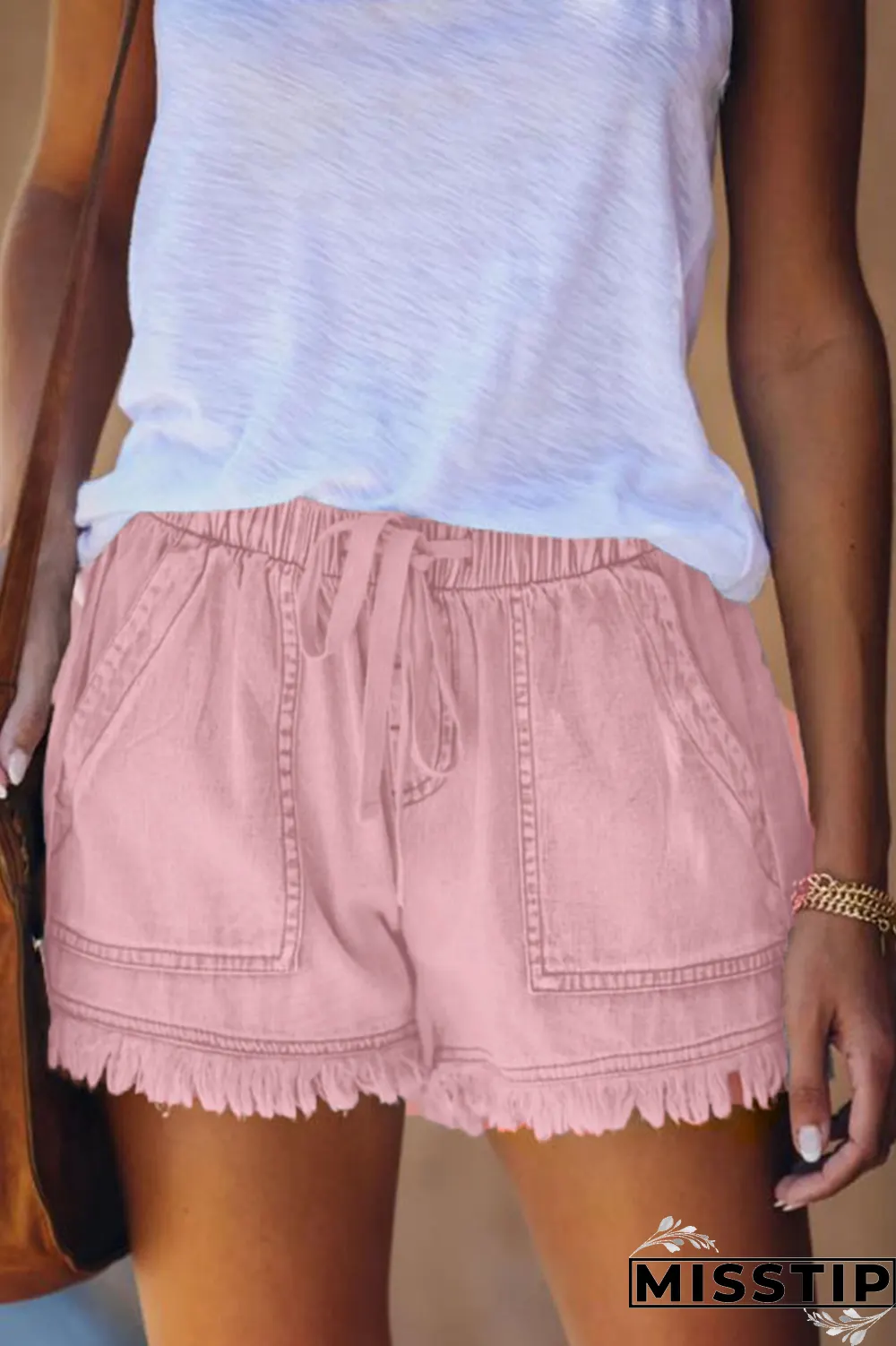 Khaki Fashion Casual Regular Solid Jeans