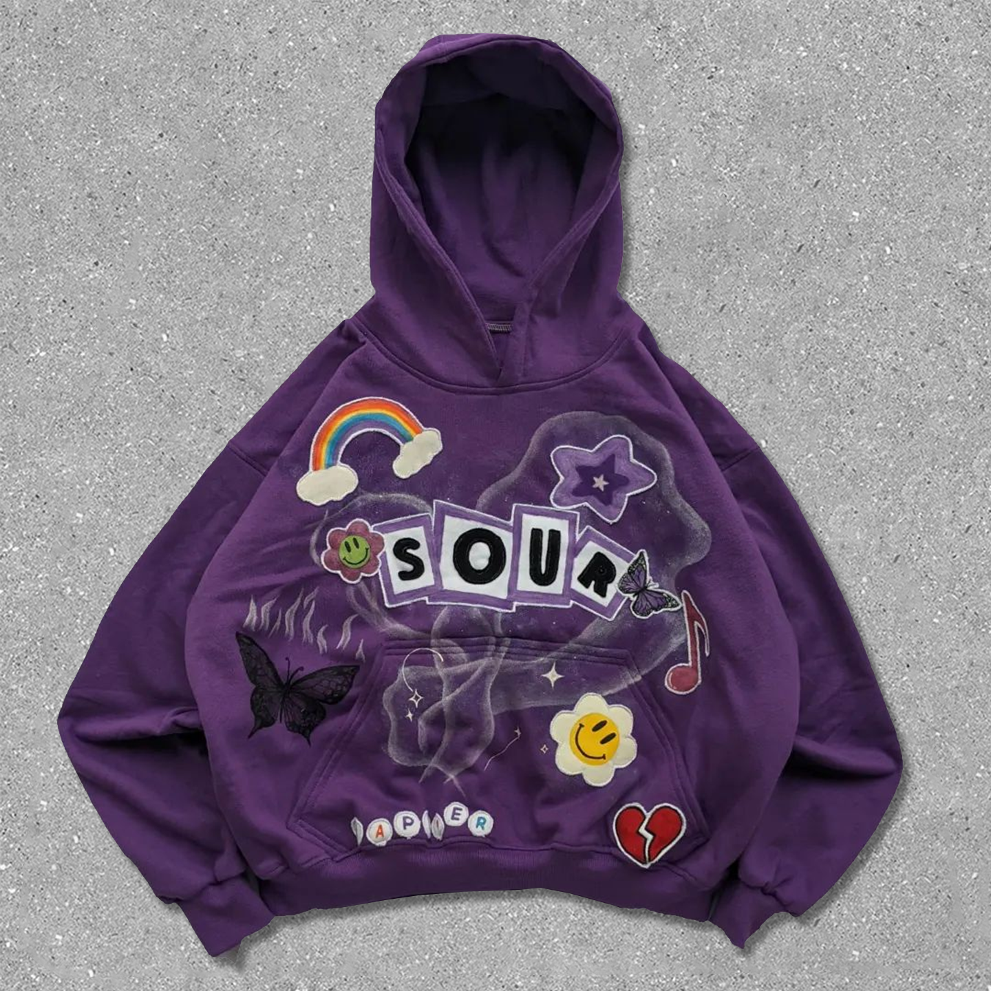 Preppy Graffiti Hoodie