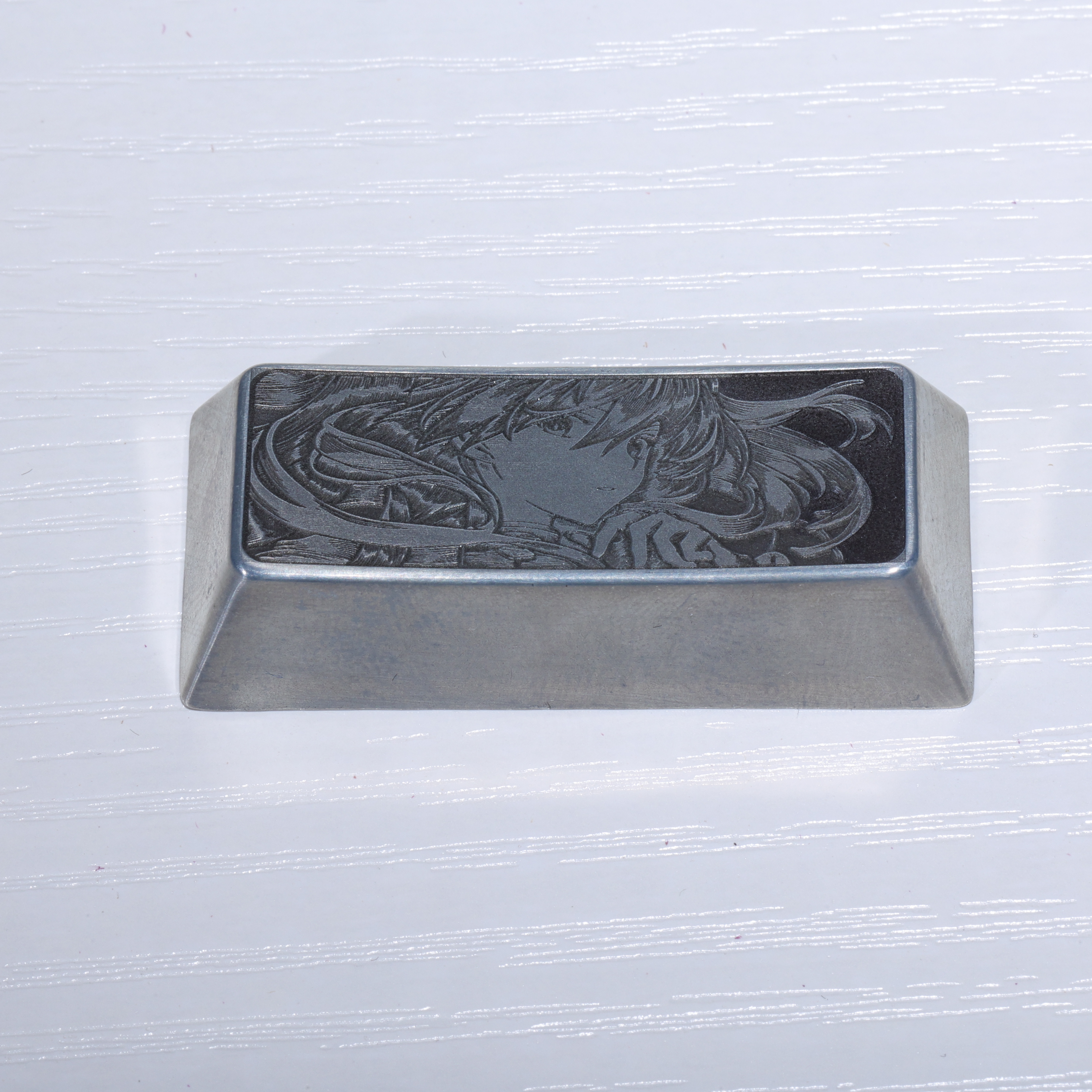 Custom Zinc Alloy Engraved Keycap Axonkit
