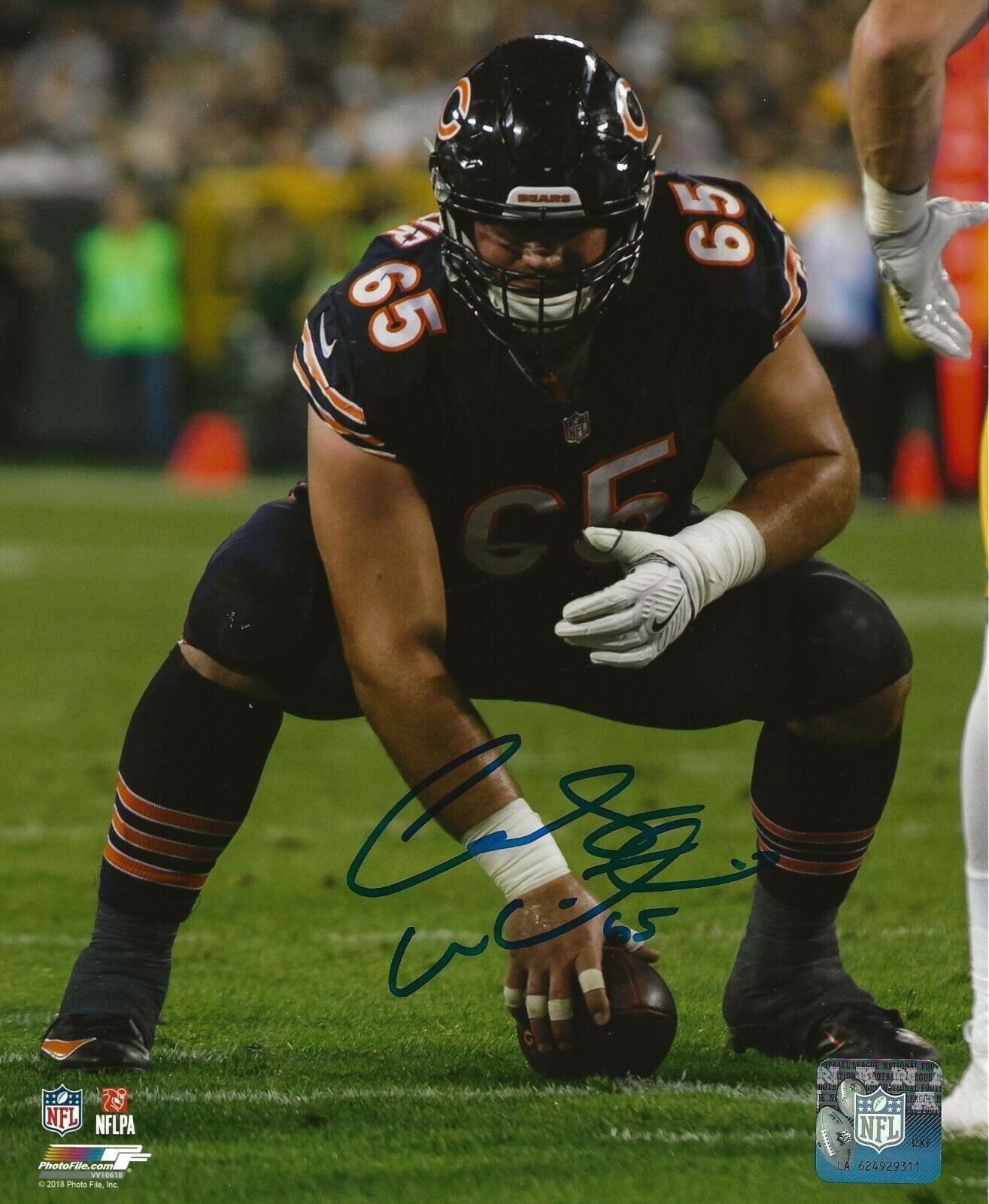 Cody Whitehair signed Chicago Bears 8x10 Photo Poster painting autographed #1