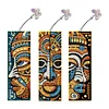 3Pcs DIY Human Face Special Shape Diamond Painting Bookmark