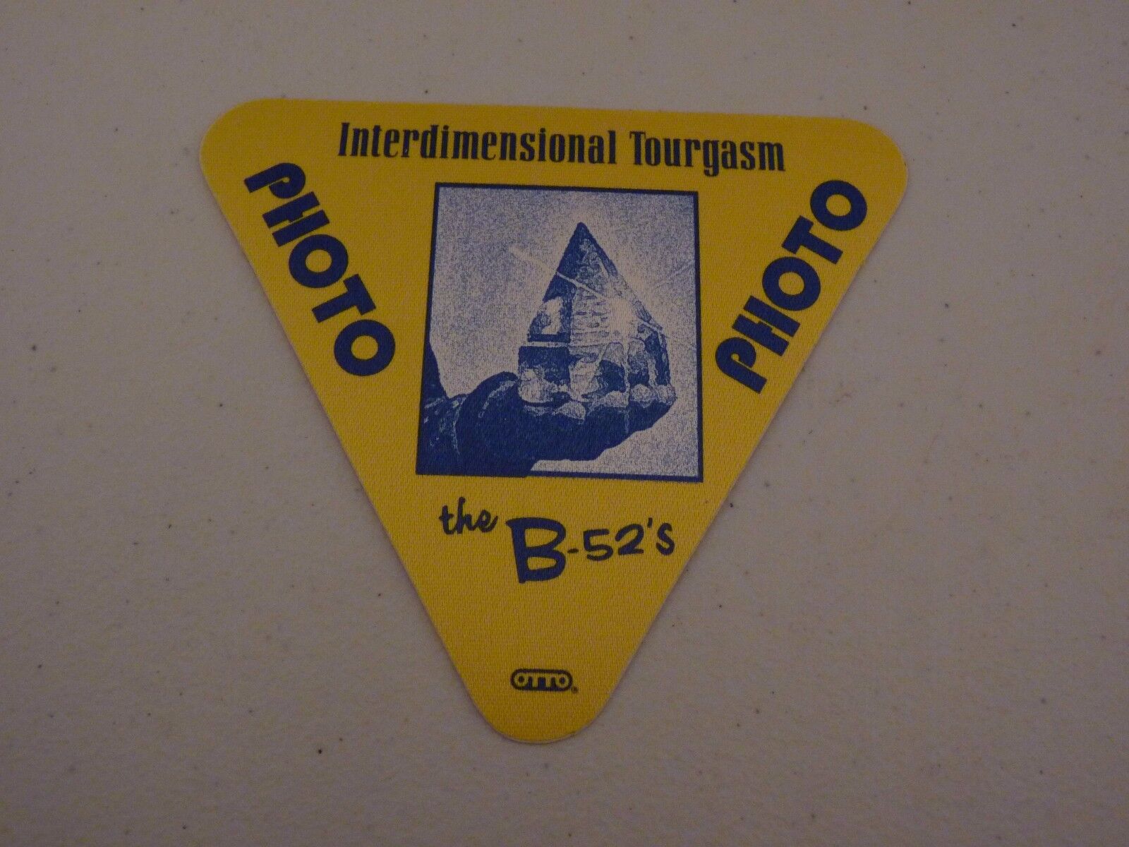 the B-52's Interdimensional Tourgasm Photo Poster painting Backstage Concert Pass