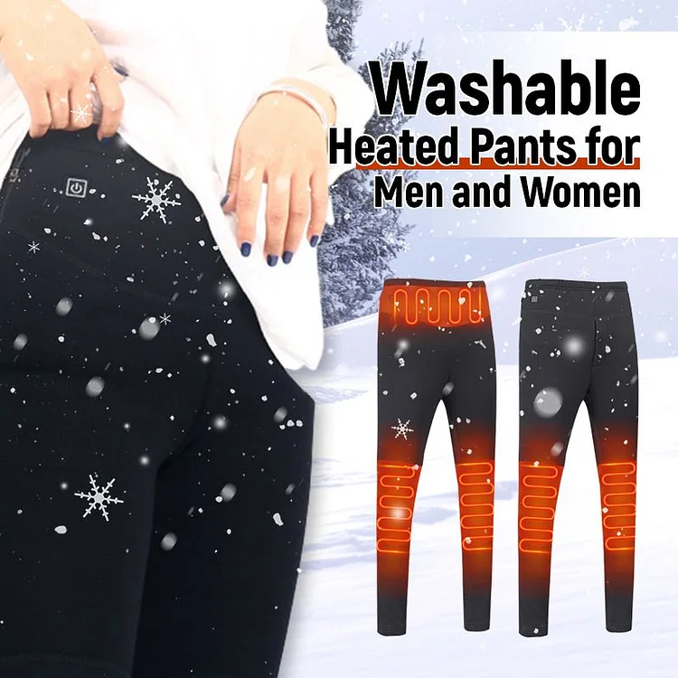 Washable Heated Pants for Men and Women