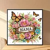 Diamond Painting-DIY Crystal Rhinestone Mother's Day Butterfly