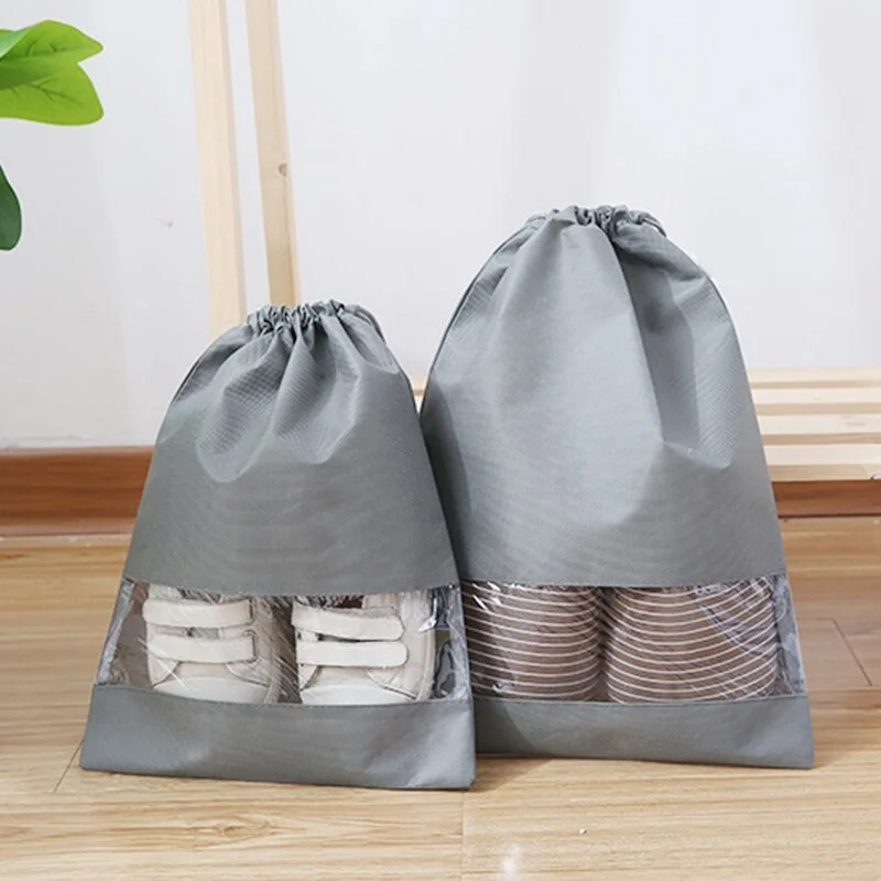 Waterproof Underwear Shoes Storage Bags Travel Wash Bundle Pockets Portable Drawstring Handbag Dustproof Organzier Bag