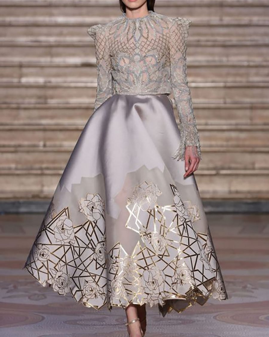 Ladies Casual Versatile Elegant Print Dress