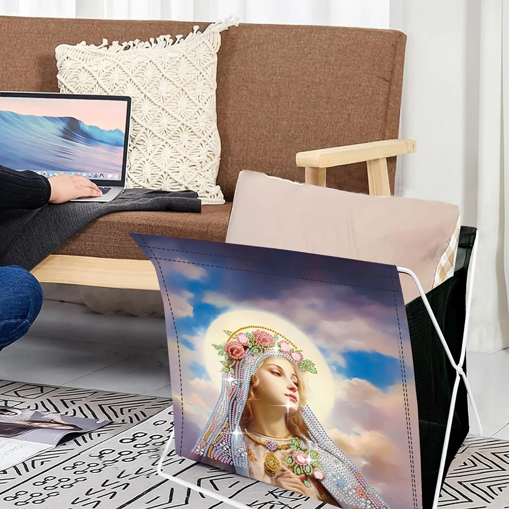 DIY Saint Special Shape Diamond Painting Storage Rack for Adults Kids