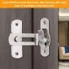 16Pcs Gate Latches Anti-Theft Door Buckle Door Bolt for Barn Door Window Cabinet